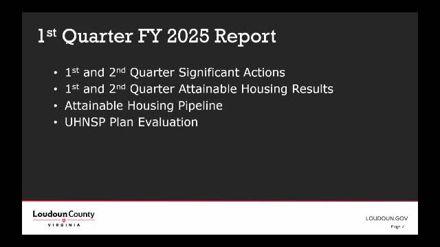 Loudoun County Board approves amendments to affordable housing assistance programs