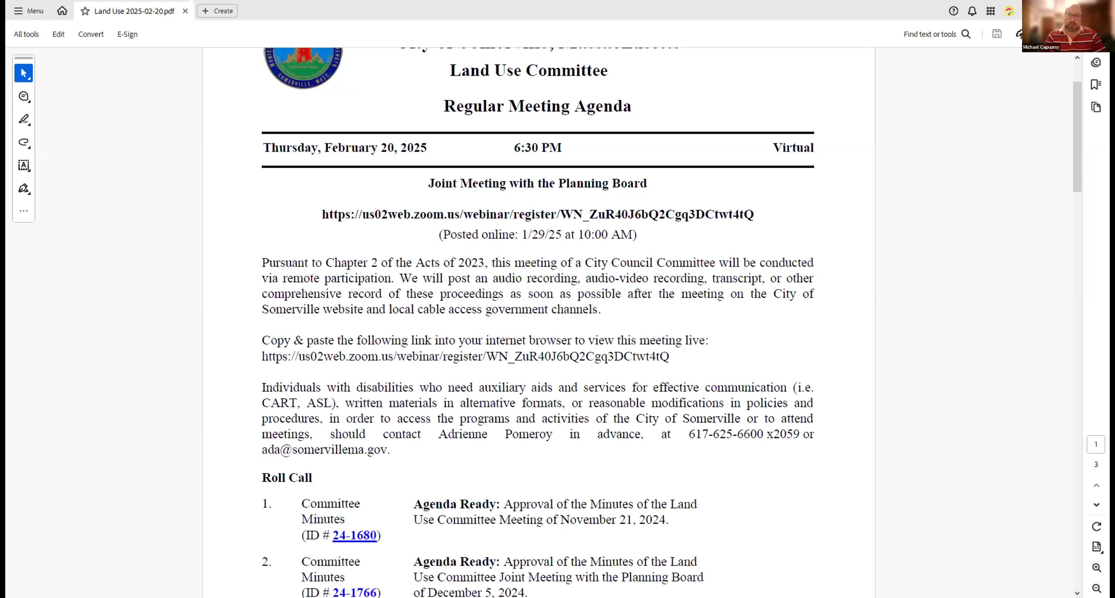 Public hearing opened on Horace Ward rezoning to MR6 for Boynton Yards properties