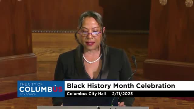 Speaker highlights Black excellence and history in Columbus, Ohio's freedom journey