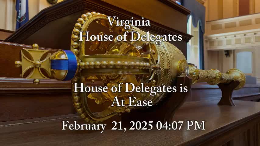 Delegate Innes announces retirement; colleagues pay tribute on House floor