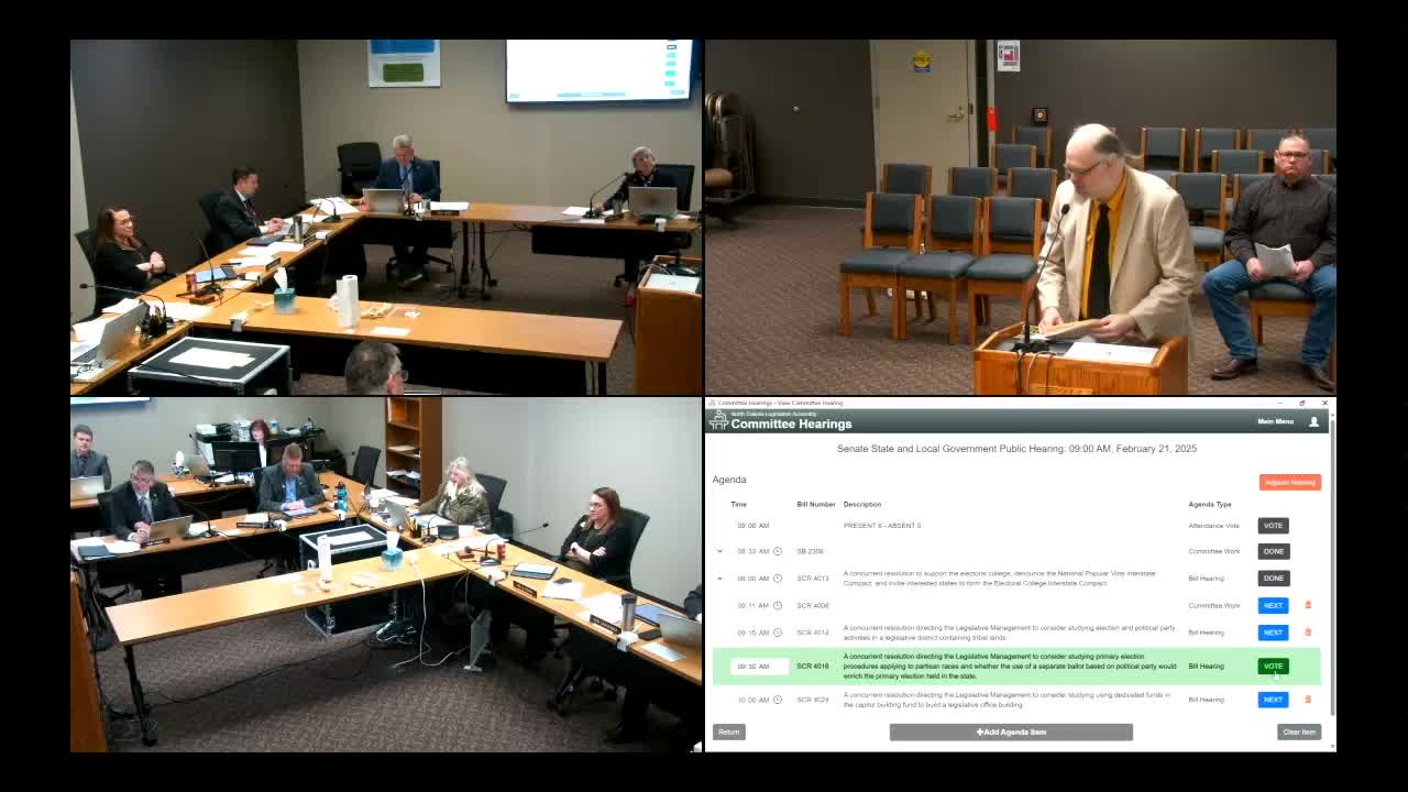 Committee backs study on building legislative office and parking on Capitol grounds