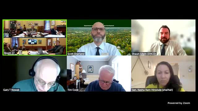 Housing division briefs committee on Manufactured Home Improvement and Repair program; asks for base funding