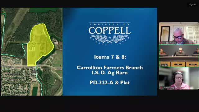 Carrollton–Farmers Branch ISD ag barn cases continued to March 20