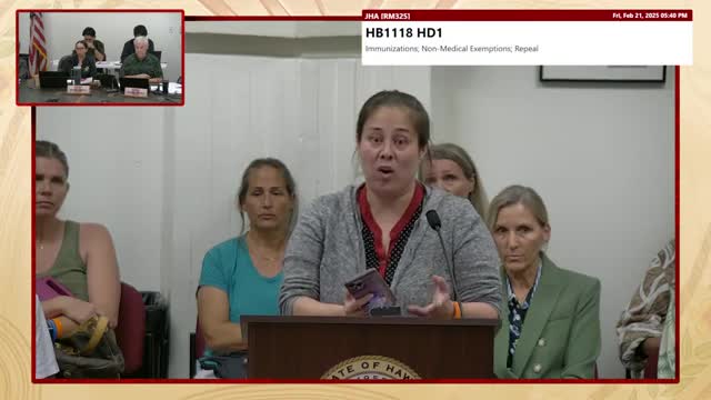 Hawaii lawmakers debate mandatory vaccination bill amid public protests against mandates