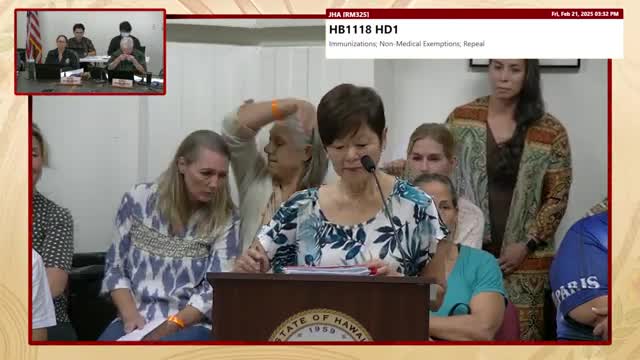 Hawaiian Parents Mobilize Against HB 1118 Vaccine Mandate Bill