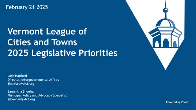 Municipal leaders tell House committee Vermont needs new tools, hundreds of millions for infrastructure to support housing