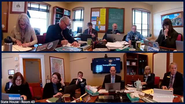 House Transportation Committee directs counsel to draft appropriations letter stressing funding gap, JTOC transfer protection and MBUF pilot funding