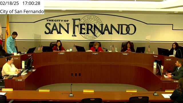 San Fernando City Council approves special-meeting agenda, recesses into closed session