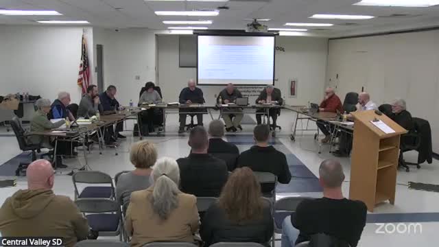 Central Valley School Board names Sean McCrory superintendent, approves calendar and contracts