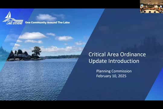 City Council prepares for critical areas ordinance update by February deadline
