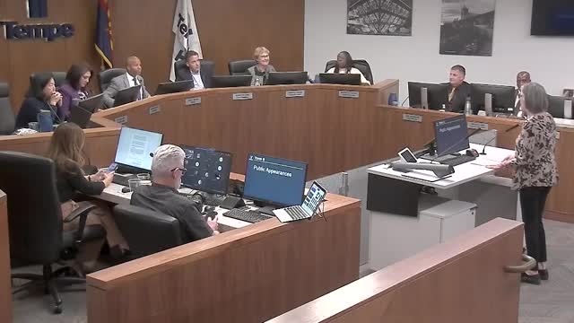 Tempe resident speakers oppose rezoning of Charlemagne Golf Course, cite tree canopy and heat-island concerns