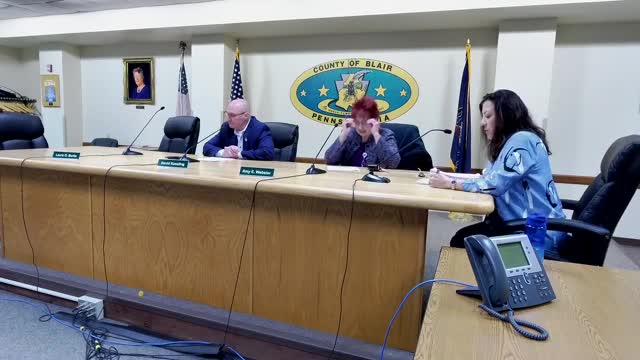 Blair County commissioners approve new authority, accept prison study and OK multiple contracts and grants