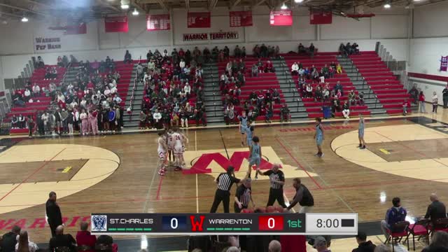 Warrenton Warriors face off against Saint Charles Pirates in intense senior night clash