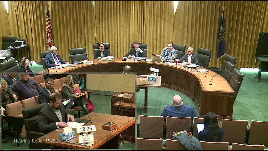 Neb. committee hears testimony on LB76 to raise State Patrol survivor benefit, increase COLA cap