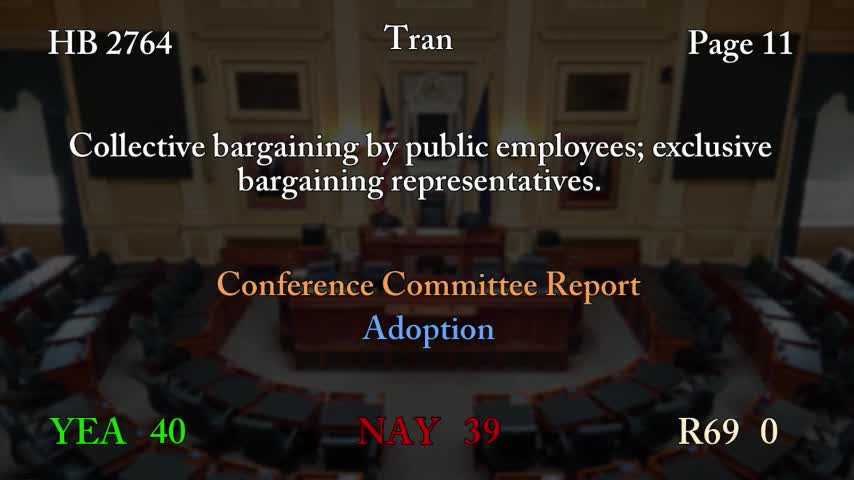 House adopts budget and dozens of conference reports, including PBM, utilities and collective bargaining measures