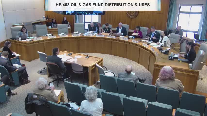 House committee advances Strategic Water Supply bill, approves oil-and-gas fund changes
