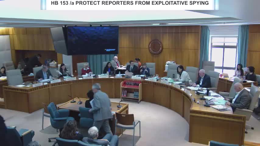 Committee hears bill to update New Mexico press-shield law; hearing continued for revised draft