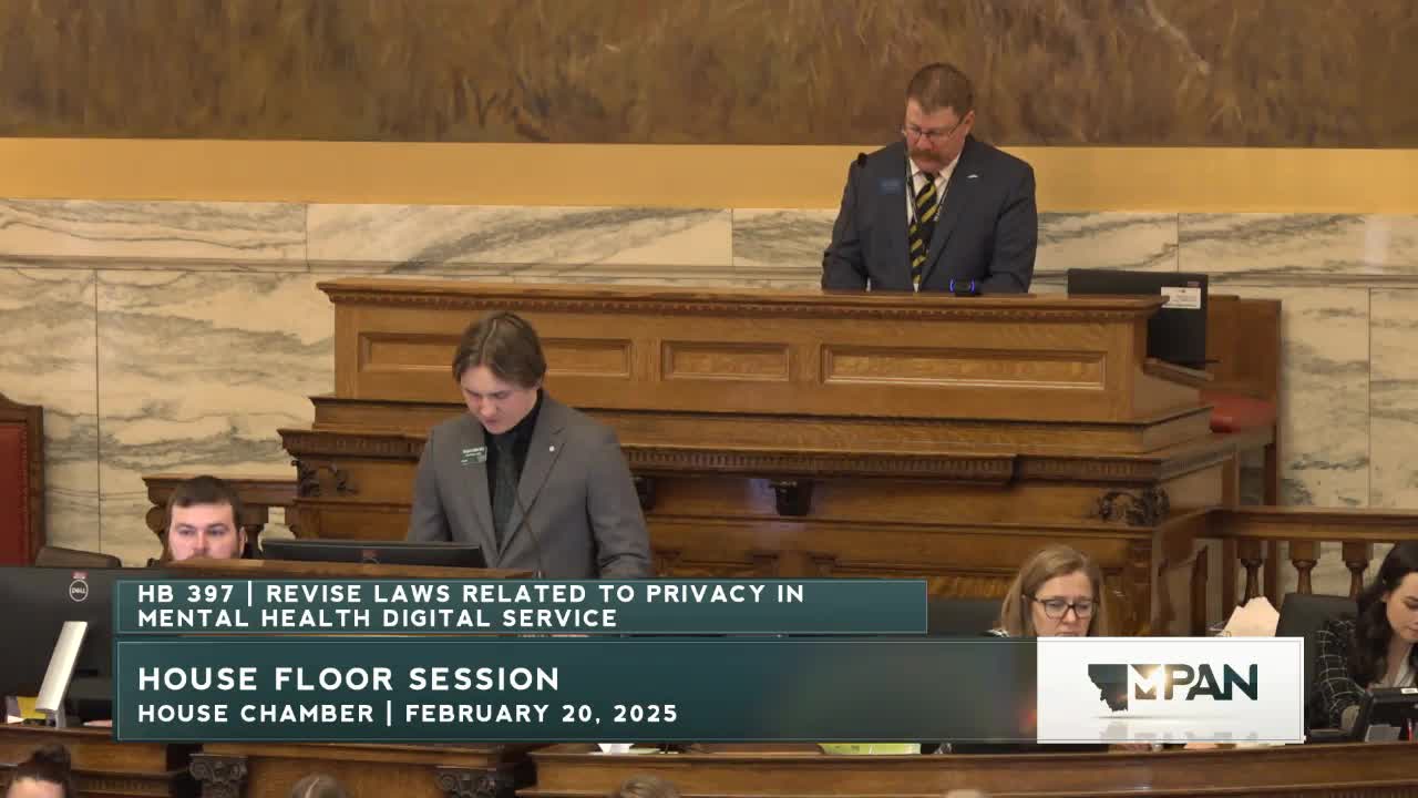 House committee backs bill to limit sale of mental‑health app data under state privacy law