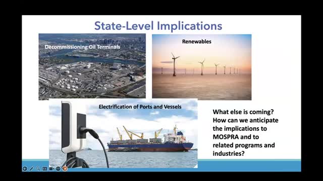MASPA explores strategic foresight for future energy and port developments
