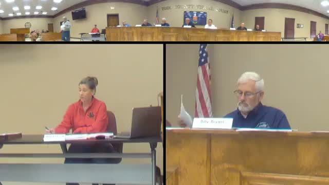 Siren installations complete; county begins records scanning and hears tax and jail reports