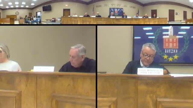 Court debates $16,000 GIS/addressing memorandum; decision deferred for clarification