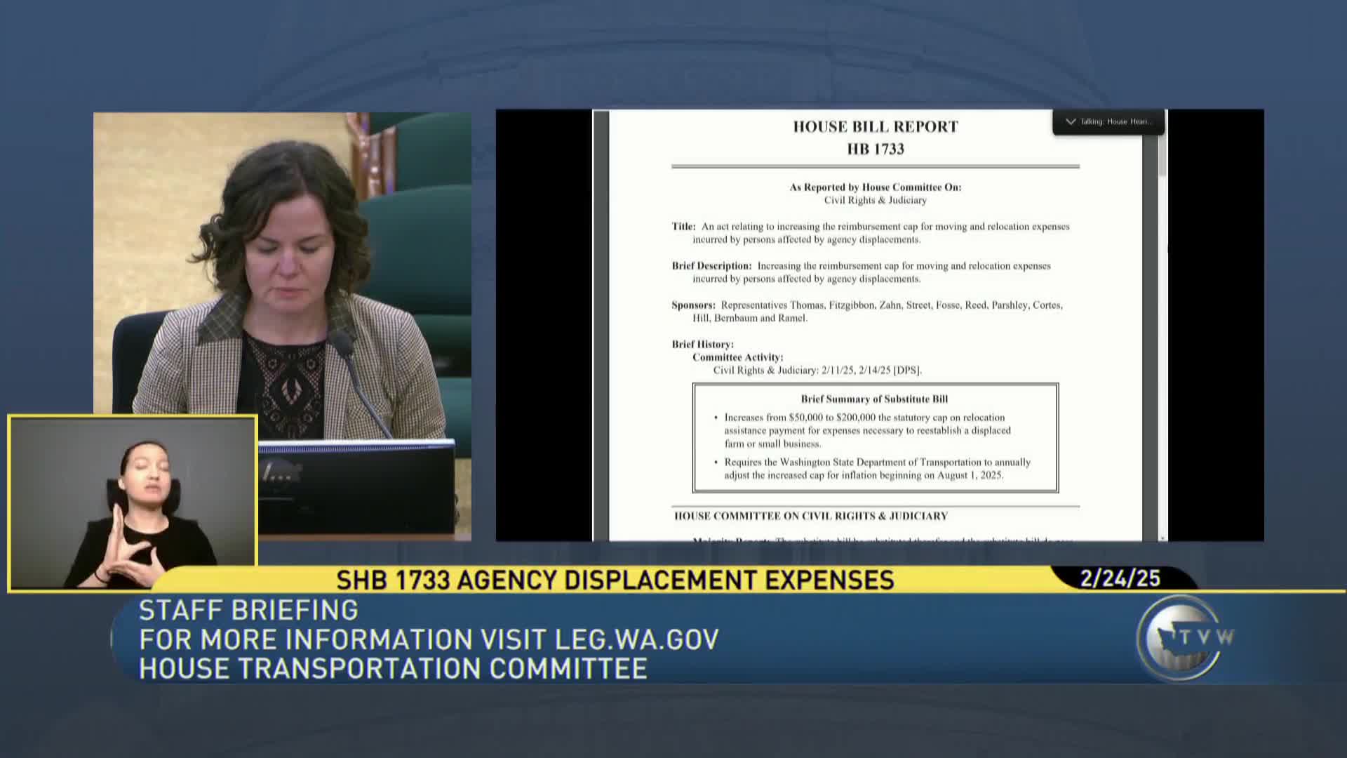 Washington increases relocation assistance cap from $50K to $200K for displaced businesses