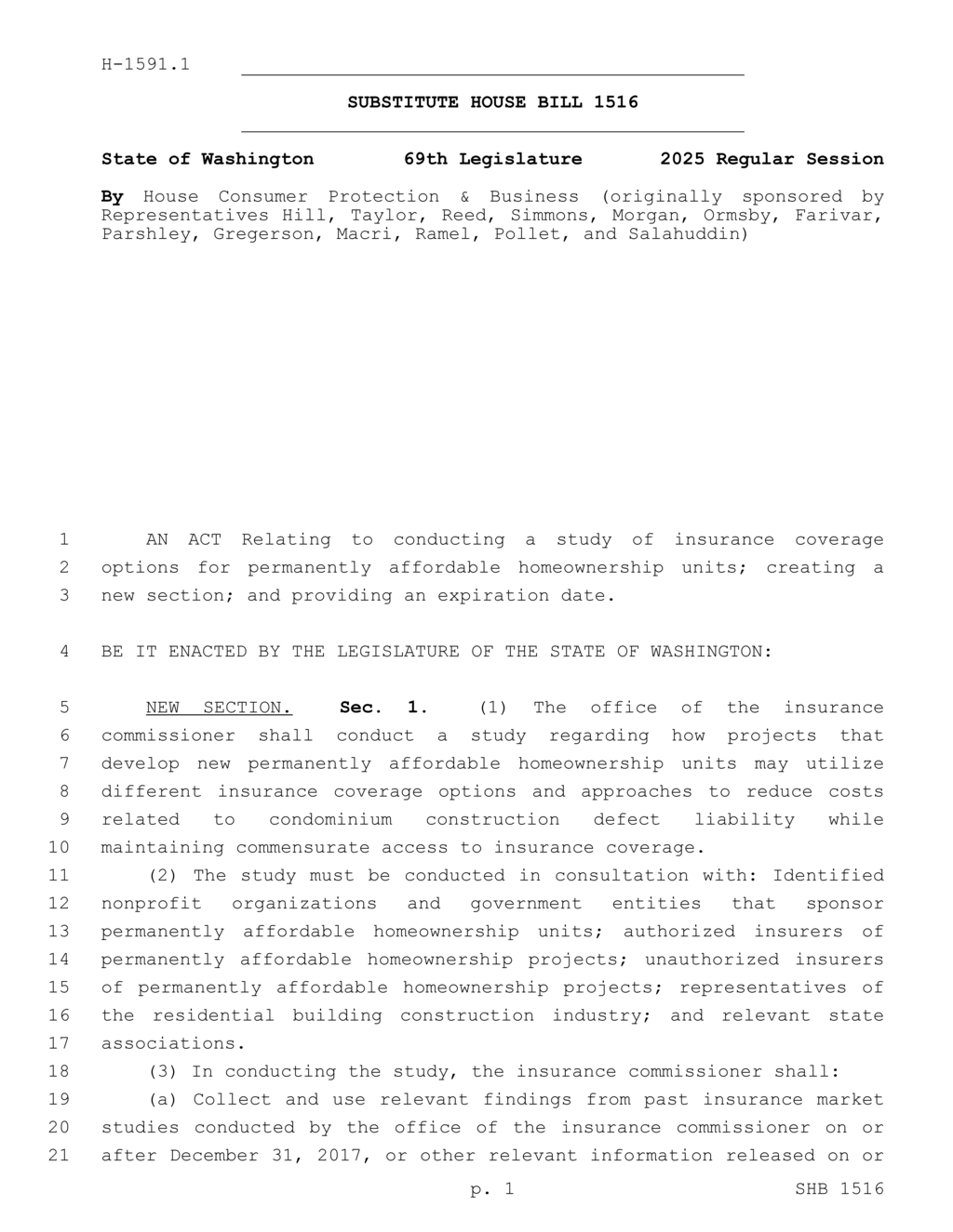 Washington bill mandates 99-year leases for homes sold by nonprofits