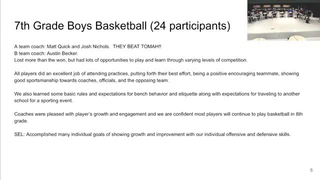 Athletic Programs Highlight Teamwork and Growth at Local Middle School