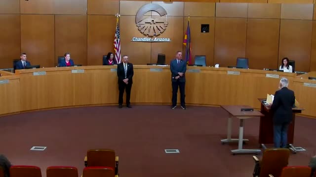 Tara England honored for 25 years of service at Chandler Public Library
