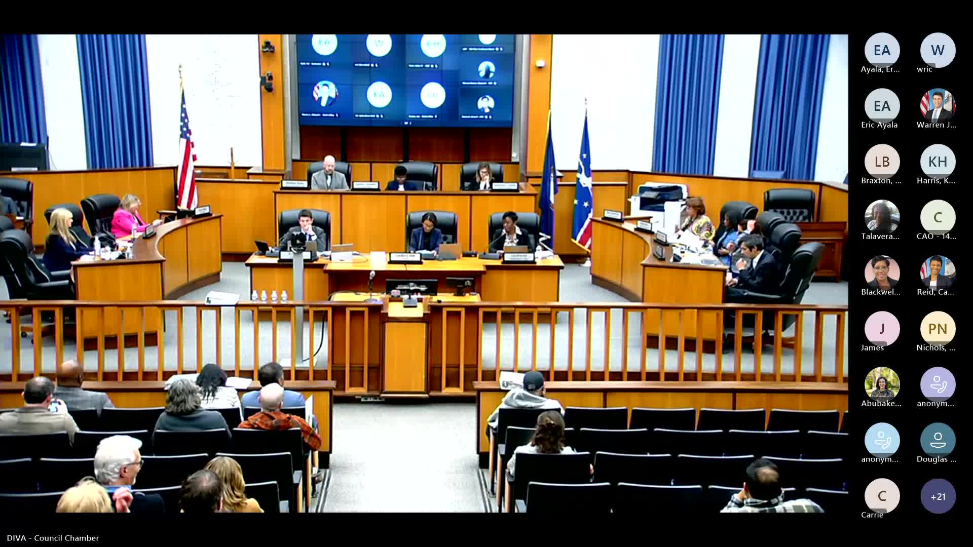 Council approves remote participation requests, appointments and consent agenda