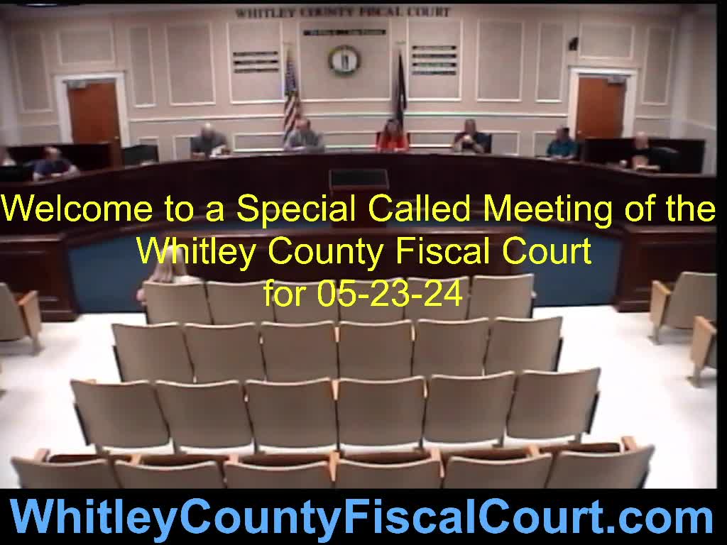 Fiscal court approves budget amendments and claims list in special meeting