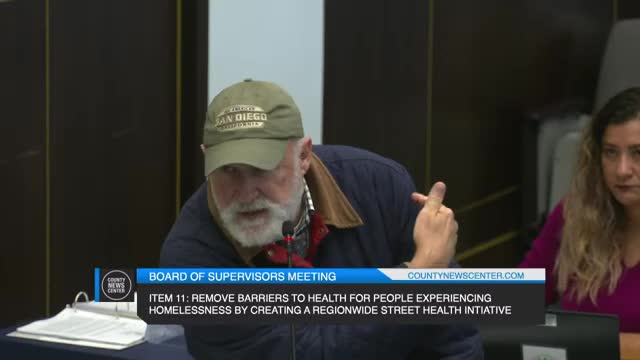 San Diego Board approves street medicine program to assist homeless residents