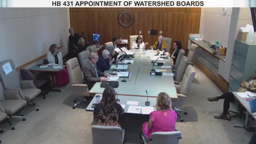 House committee gives unanimous do-pass to bill shifting watershed-district oversight to soil and water conservation districts