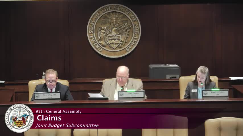 Claims panel affirms reissuance of three outdated warrants and sends $900,000 ARDOT settlement for appropriation