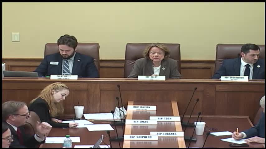 Representative Moore pulls HB 1433 after extensive debate over serving criminal warrants with orders of protection