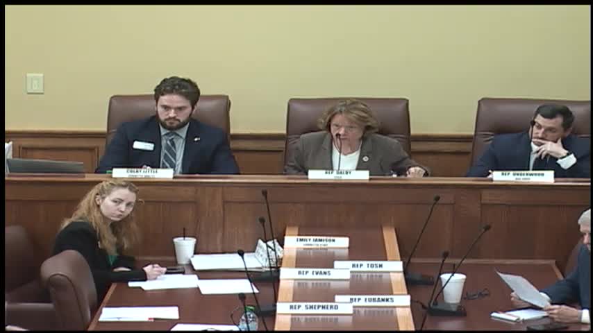 Proposal to adjust joint‑custody law draws heavy debate; sponsor to revise HB 1434