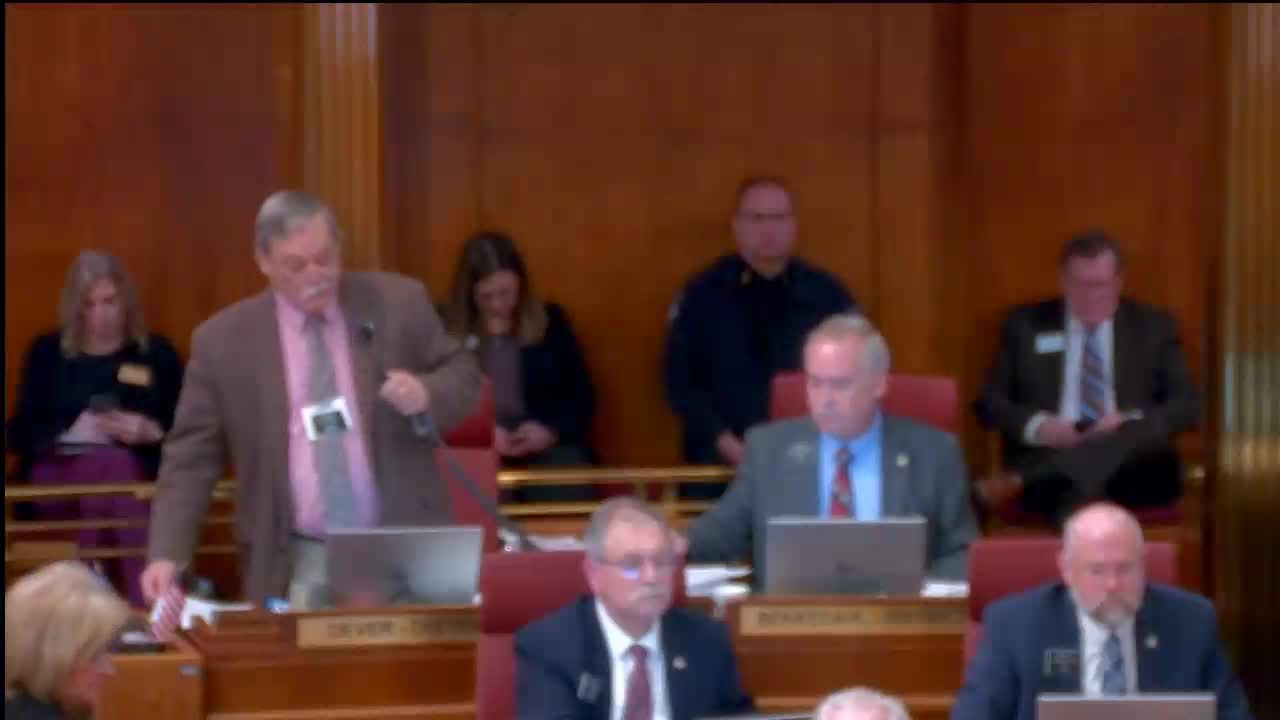 Senate passes truth‑in‑sentencing measure after extended debate on transitional facilities, good‑time and penalties