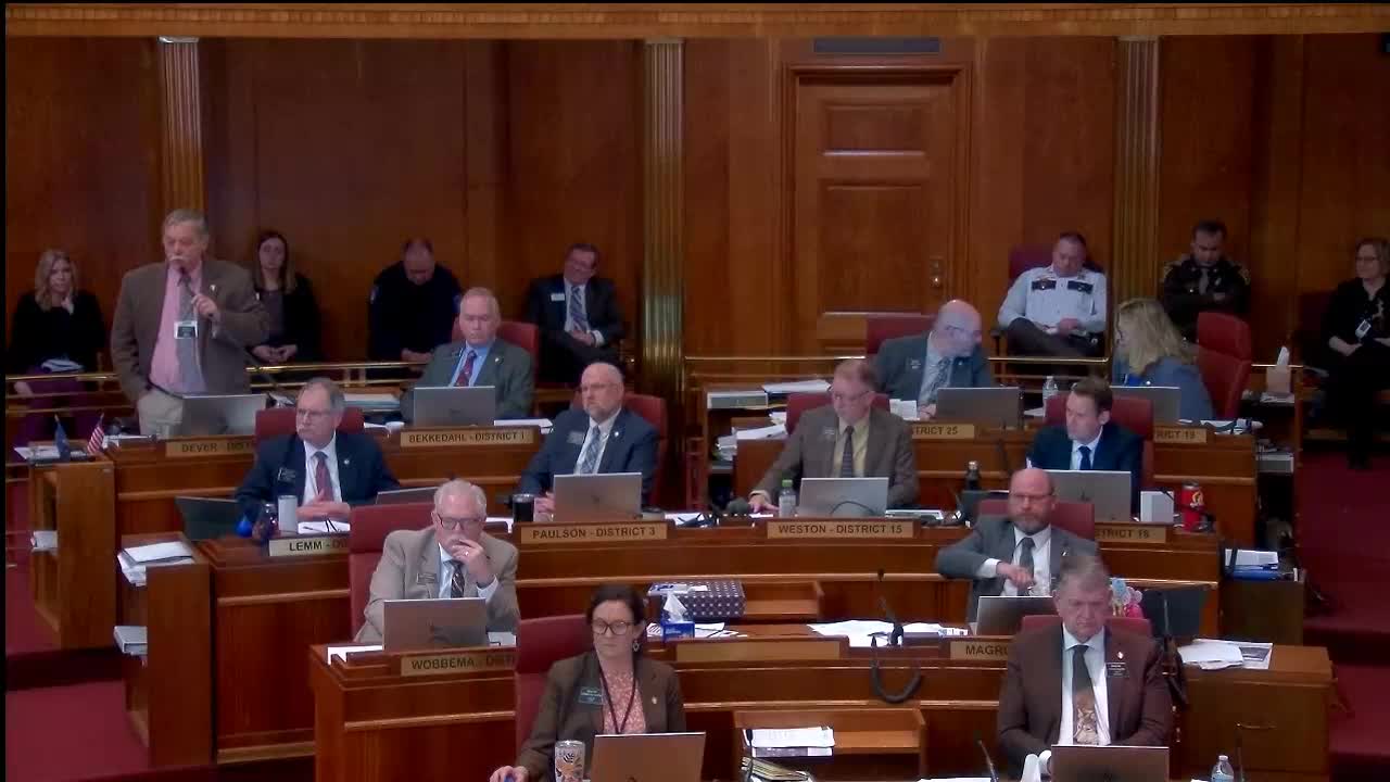 Senate fails agricultural property tax buy‑down after close debate and amendment vote