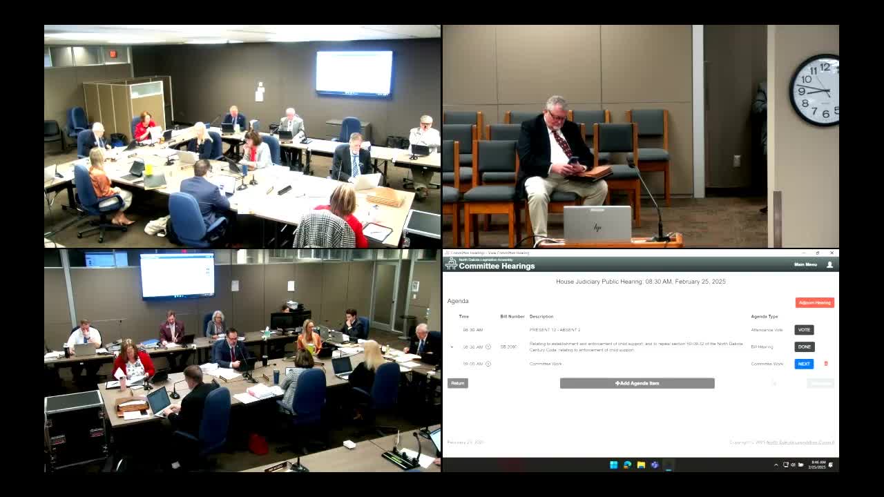 Judiciary committee amends and advances bill to update court fees; civil fees to rise, criminal fees left unchanged