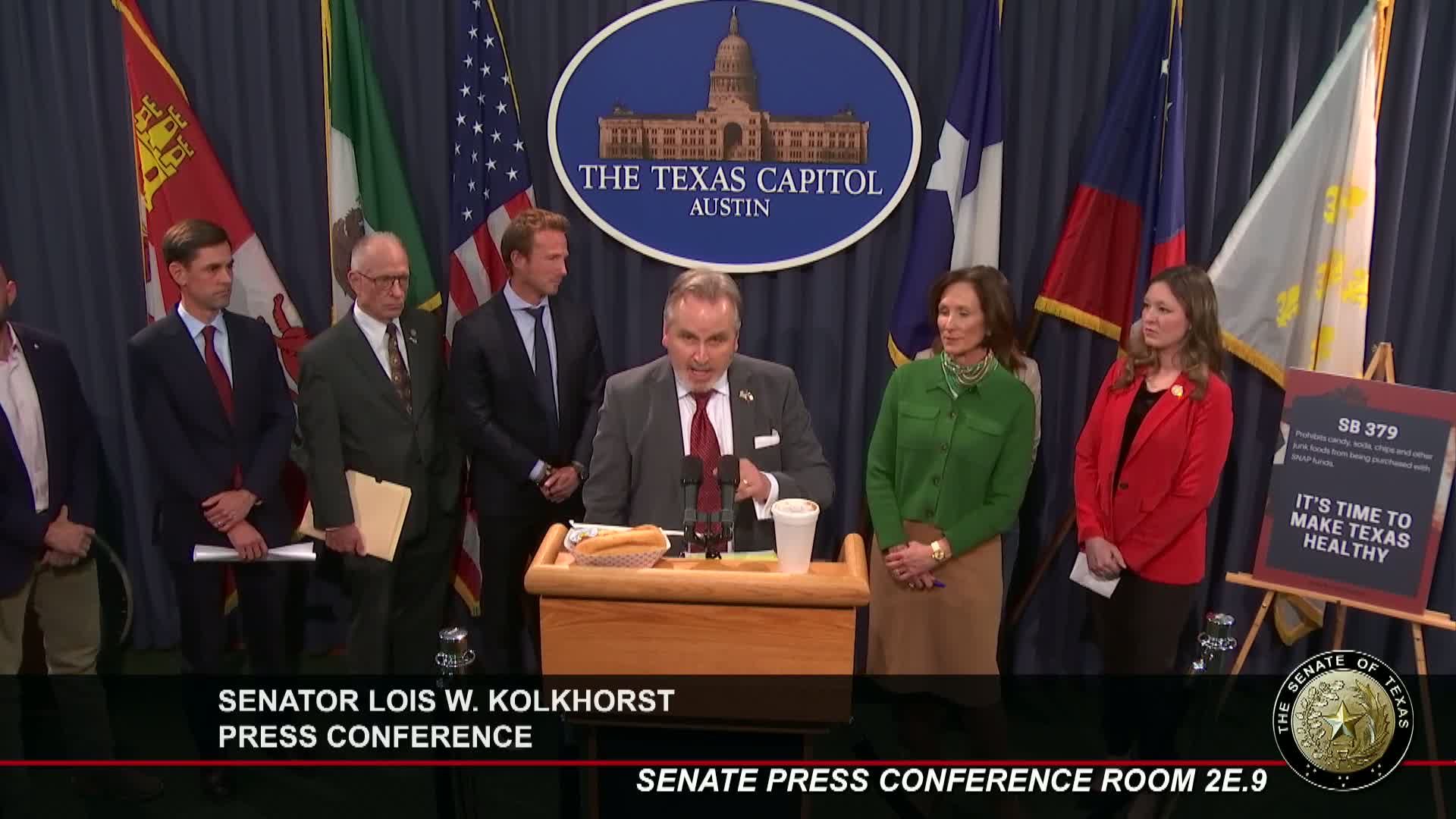 Senator Fulghorst champions Texas food safety legislation to combat health disparities