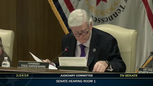 Heated hearing on constitutional change to let judges deny bail for certain charges; committee advances resolution