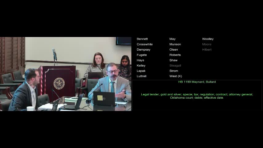 Committee advances bill to create state gold depository with transactional card option