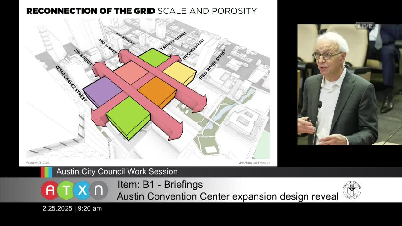 Austin unveils transformative design for multimodal convention center and surrounding blocks