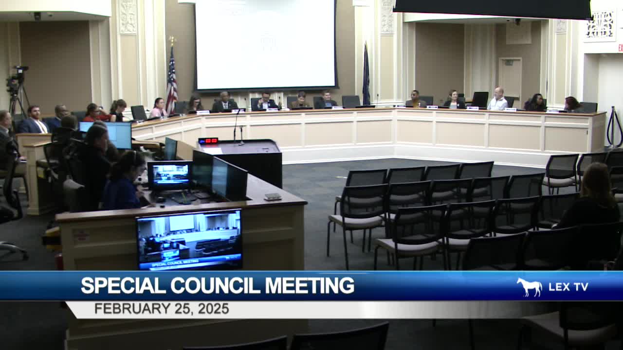 Urban County Council approves mayor's appointments in special meeting