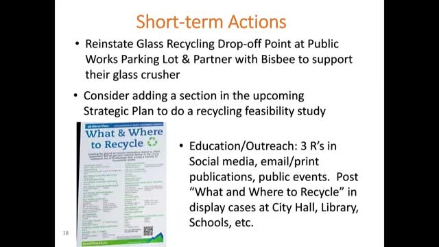Sierra Vista explores new recycling initiatives and community partnerships