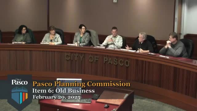 Pasco planning commission raises concerns over truck parking site regulations