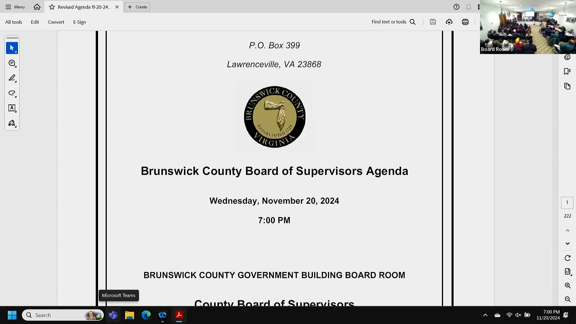 Brunswick County Board honors championship volleyball and football teams