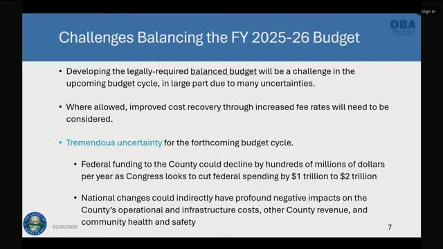 Santa Clara County faces $2B federal budget shortfall amid proposed layoffs