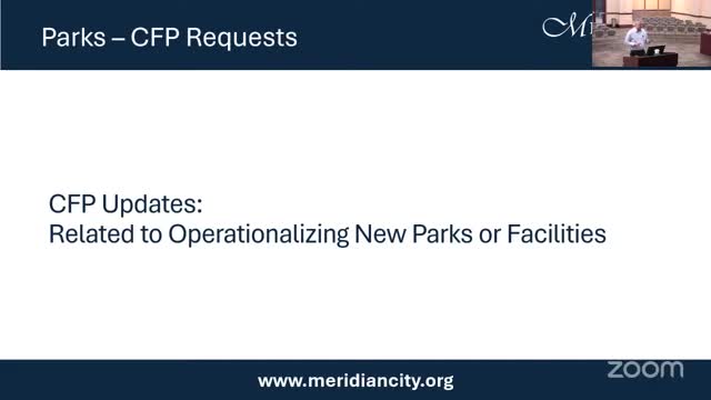 Meridian City Council outlines phased plan for new community center and parks