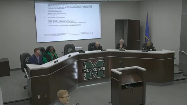 Muskogee Education Association celebrates Public Schools Week advocating for education funding